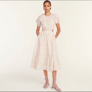 J.Crew NWOT Floral Cotton Maxi Dress Women’s Size 6